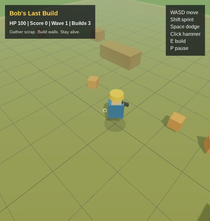 Bob's Last Build screenshot
