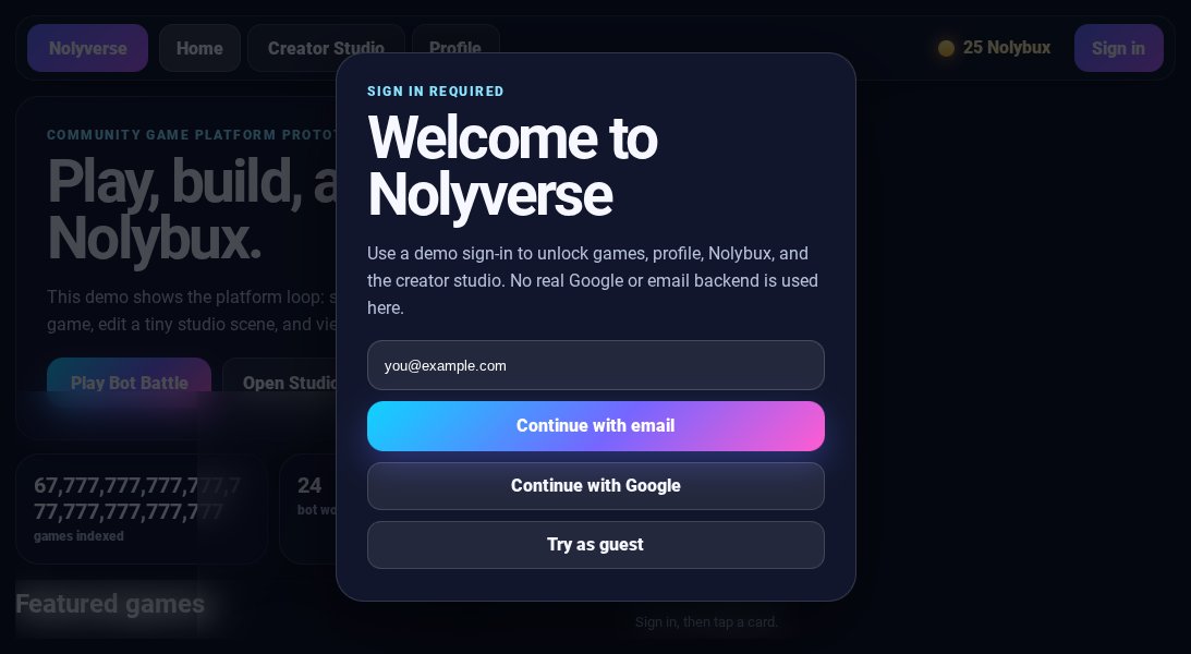 Nolyverse