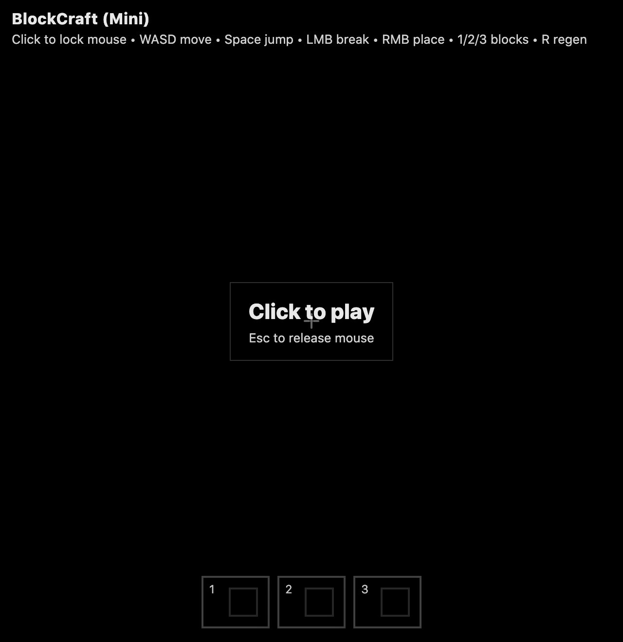 BlockCraft screenshot