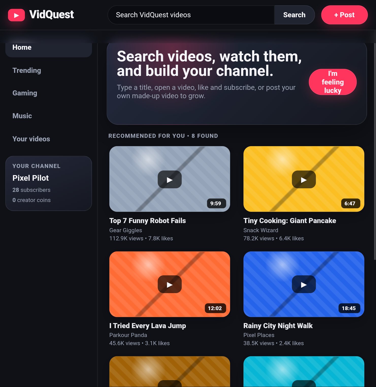 VidQuest Studio screenshot