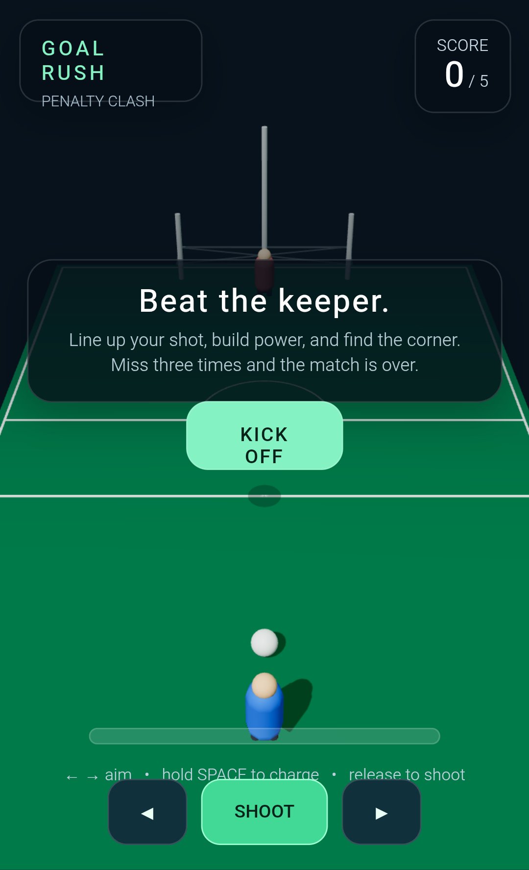 Goal Rush screenshot
