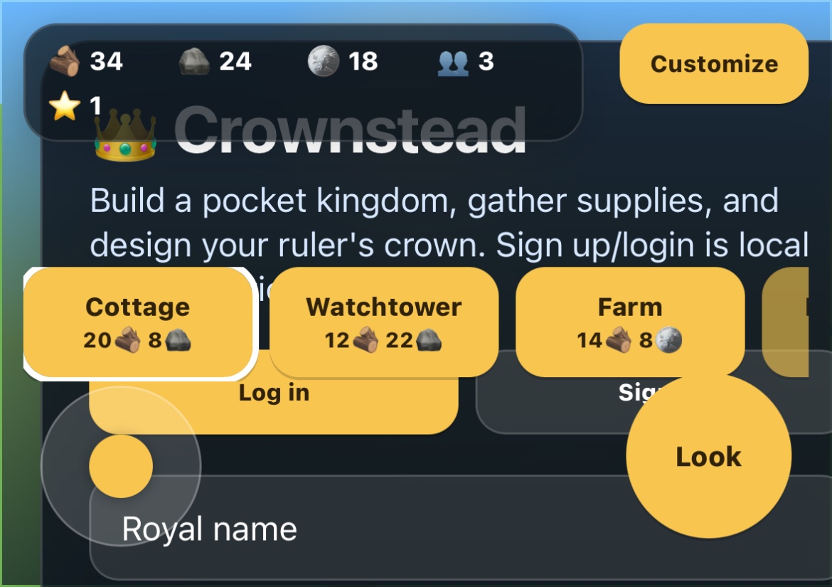 Crownstead screenshot