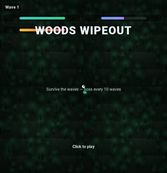 Woods Wipeout screenshot