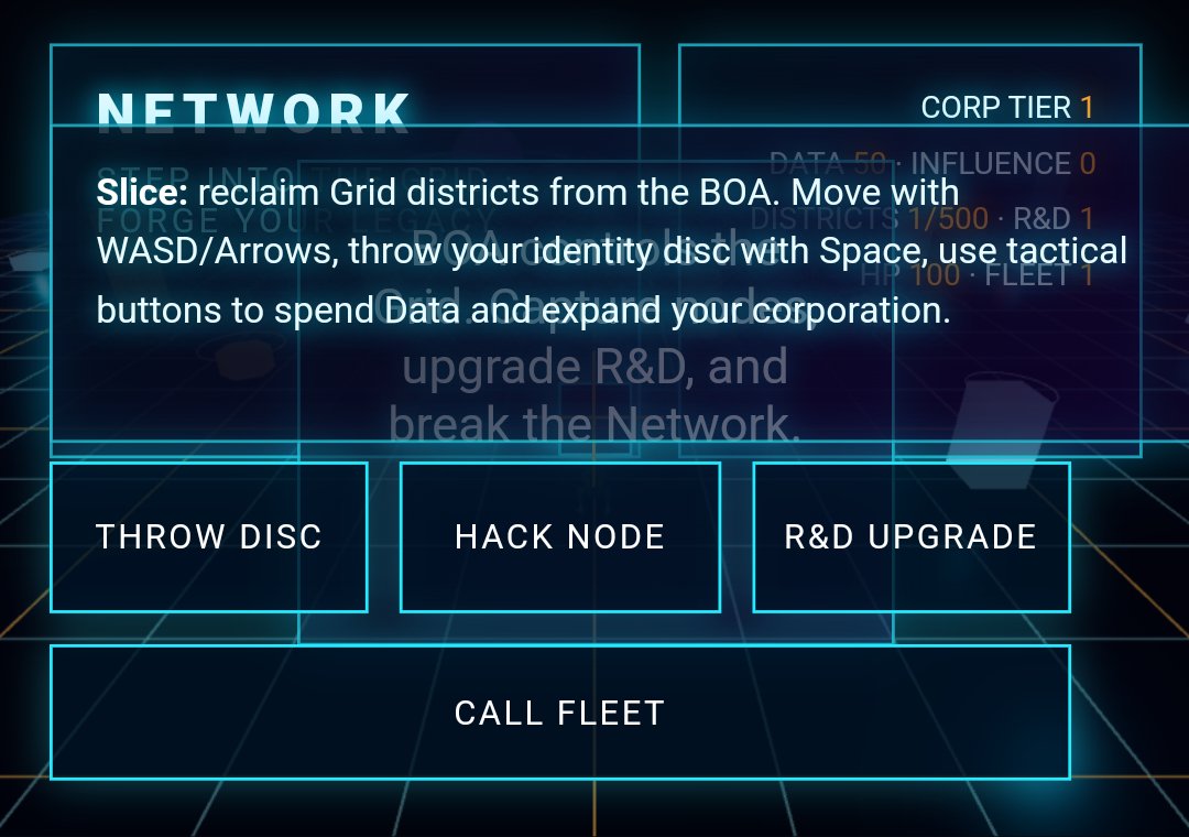 NETWORK screenshot