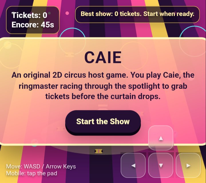 Caie screenshot