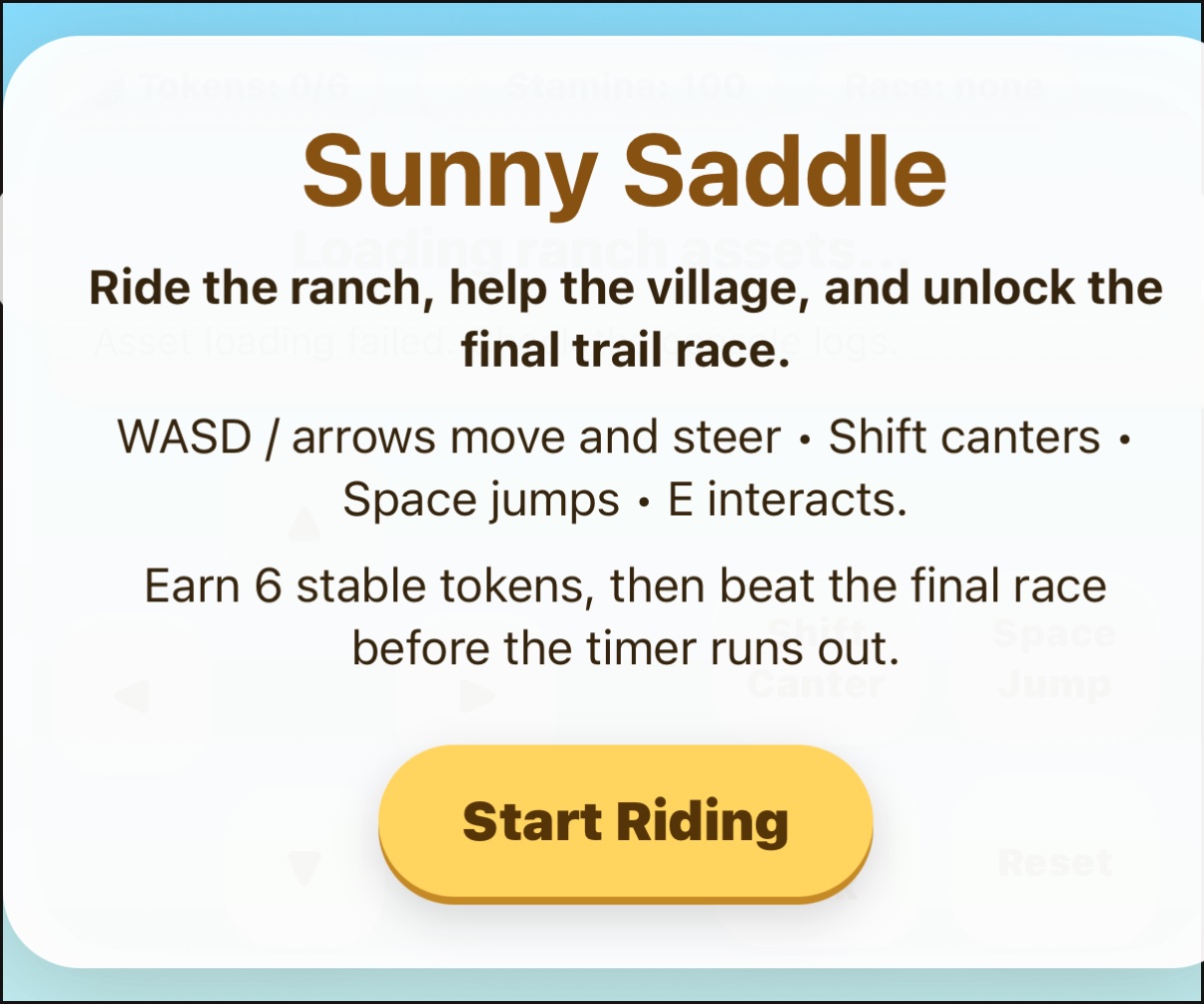Sunny Saddle