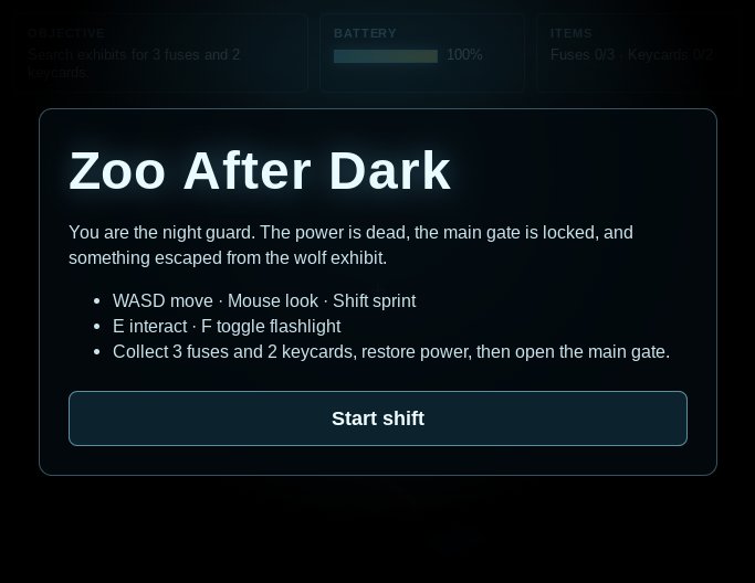 Zoo After Dark screenshot