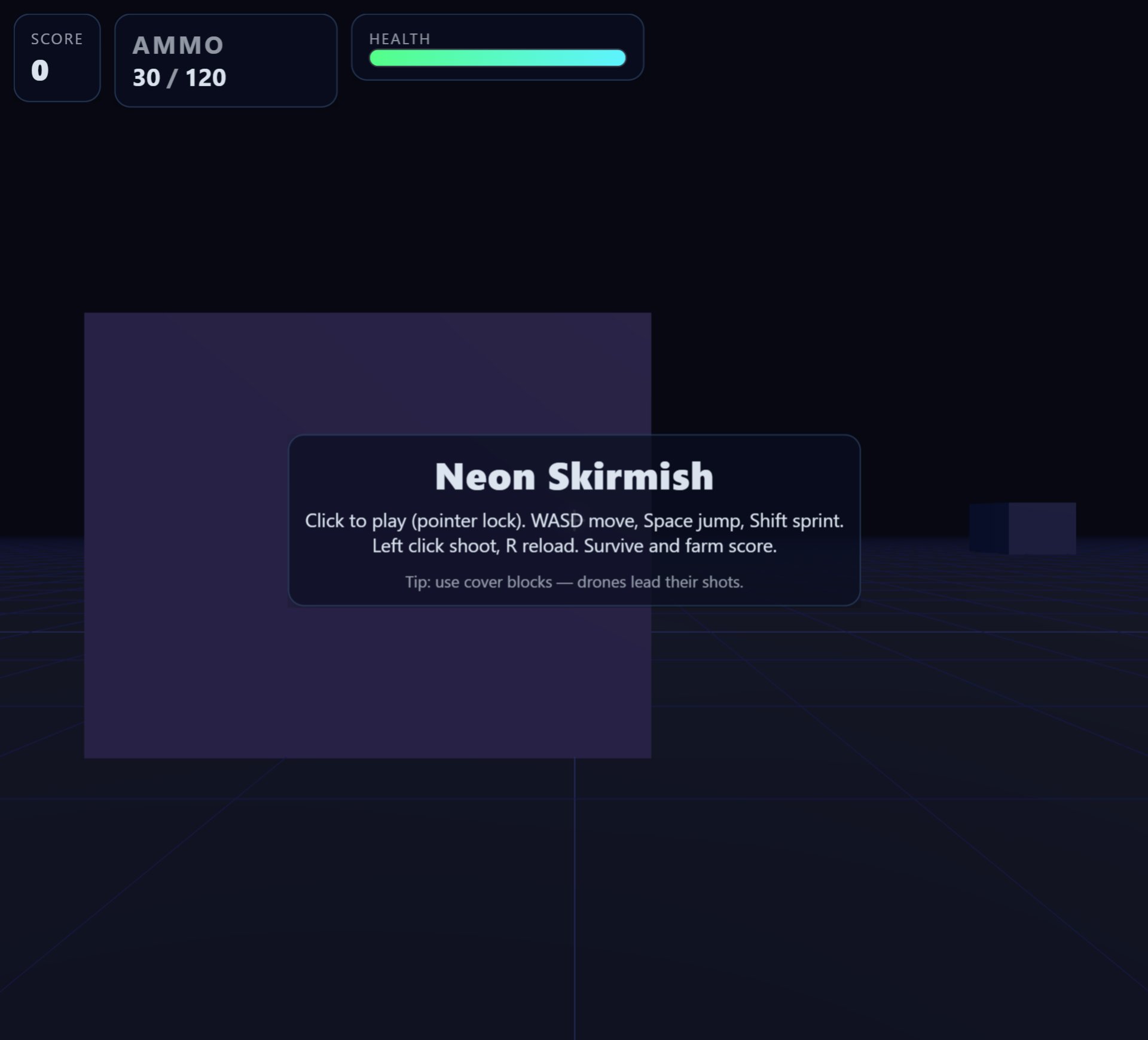 Neon Skirmish
