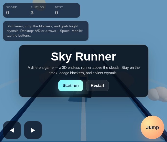 Sky Runner screenshot