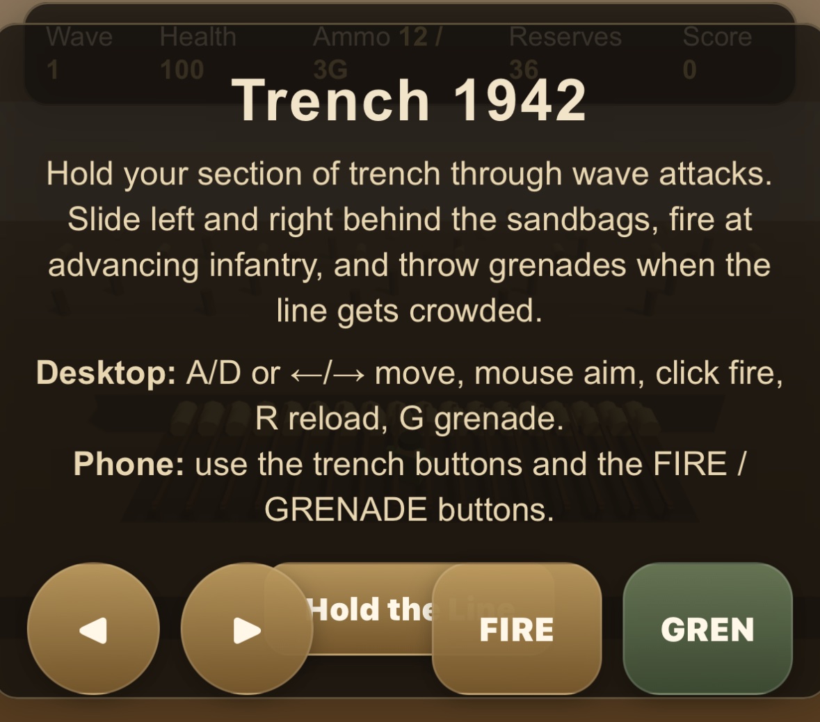Trench 1942