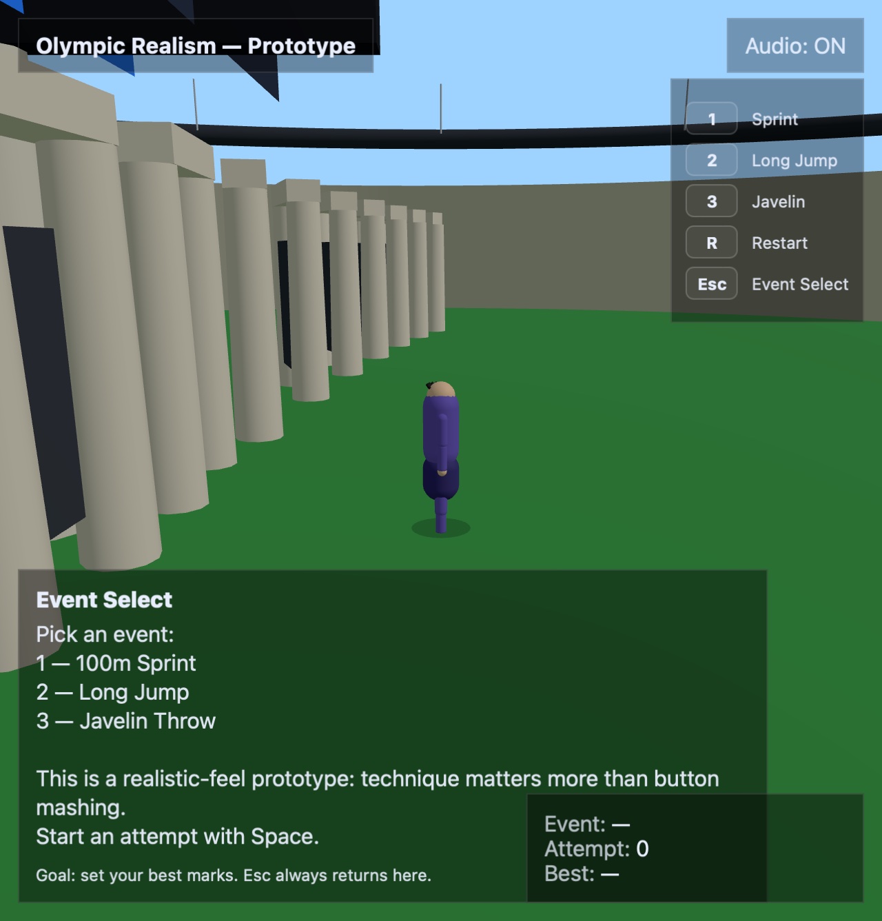 Olympic Realism screenshot