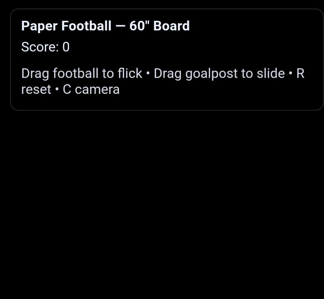 Paper Football