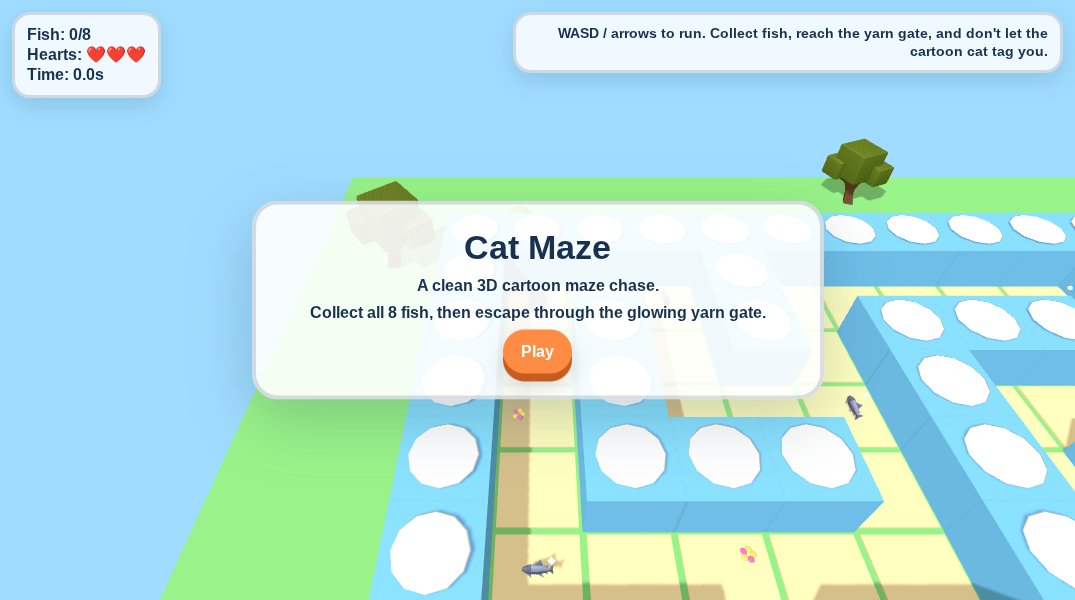 Night Cat Maze