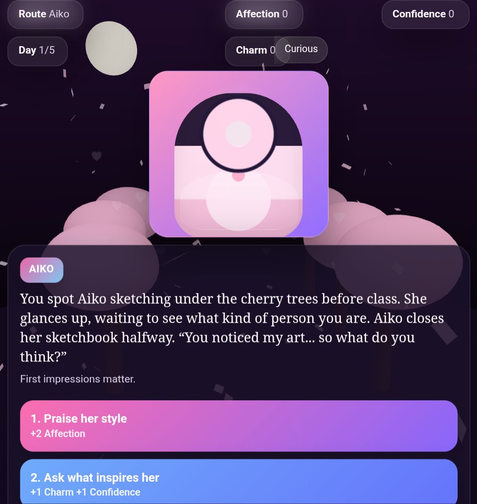 Anima Dating Sim screenshot