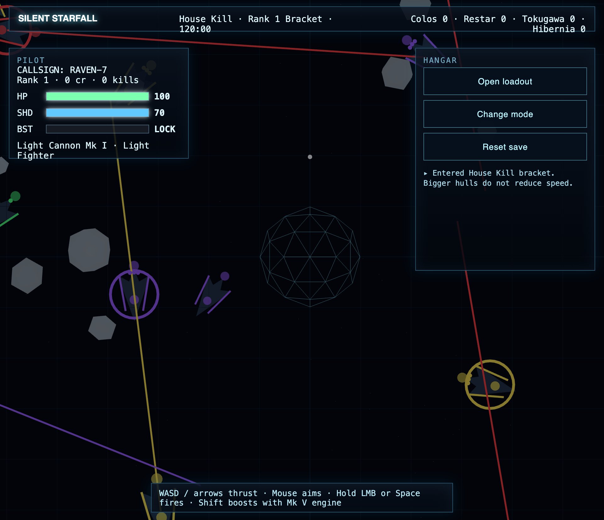Silent Starfall screenshot