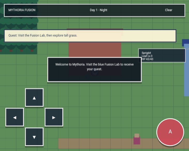 Mythoria Fusion screenshot