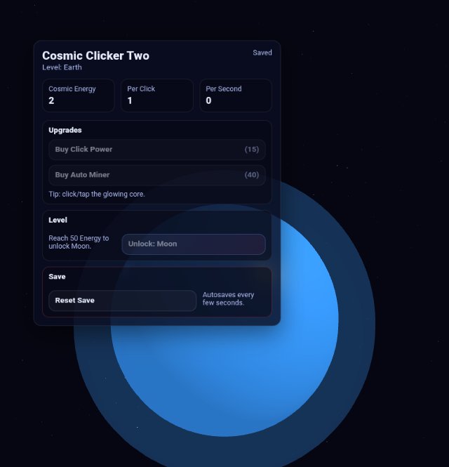 Cosmic Clicker