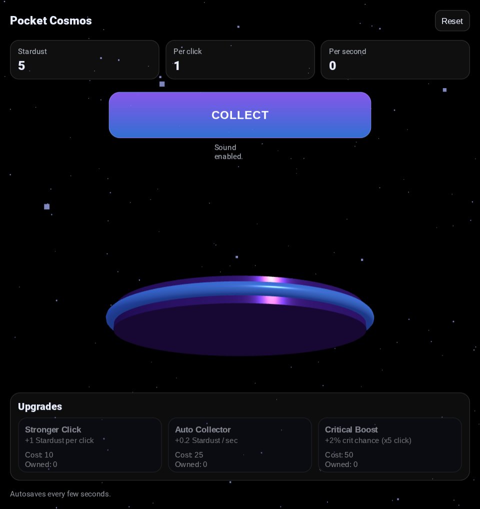 Pocket Cosmos screenshot