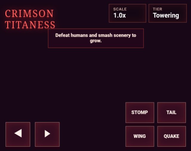 Crimson Titaness screenshot