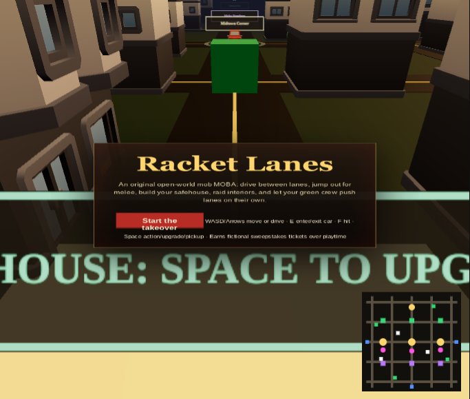 Racket Lanes screenshot