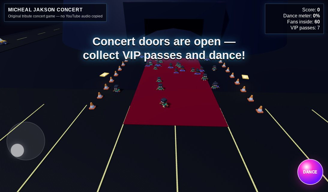 Micheal Jakson Concert