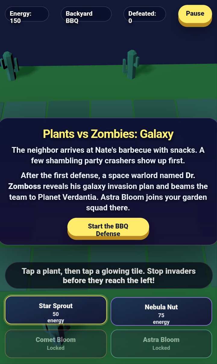 PvZ Galaxy screenshot