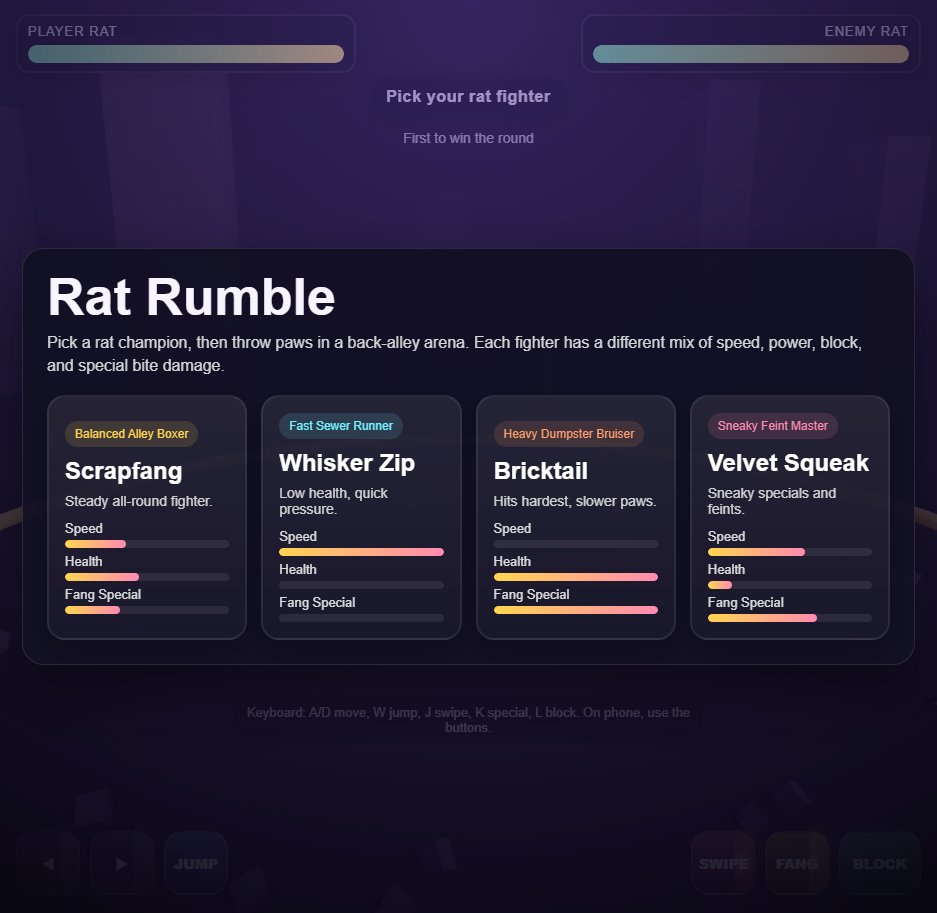 Rat Rumble screenshot