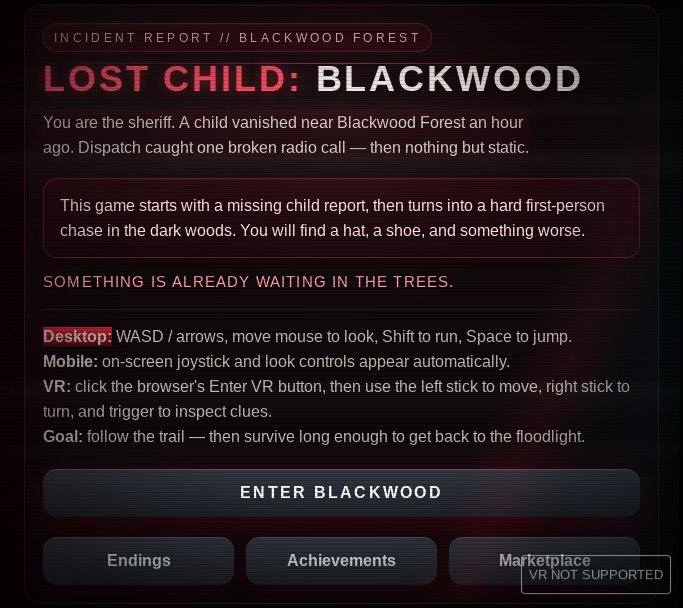 Blackwood Full Game screenshot