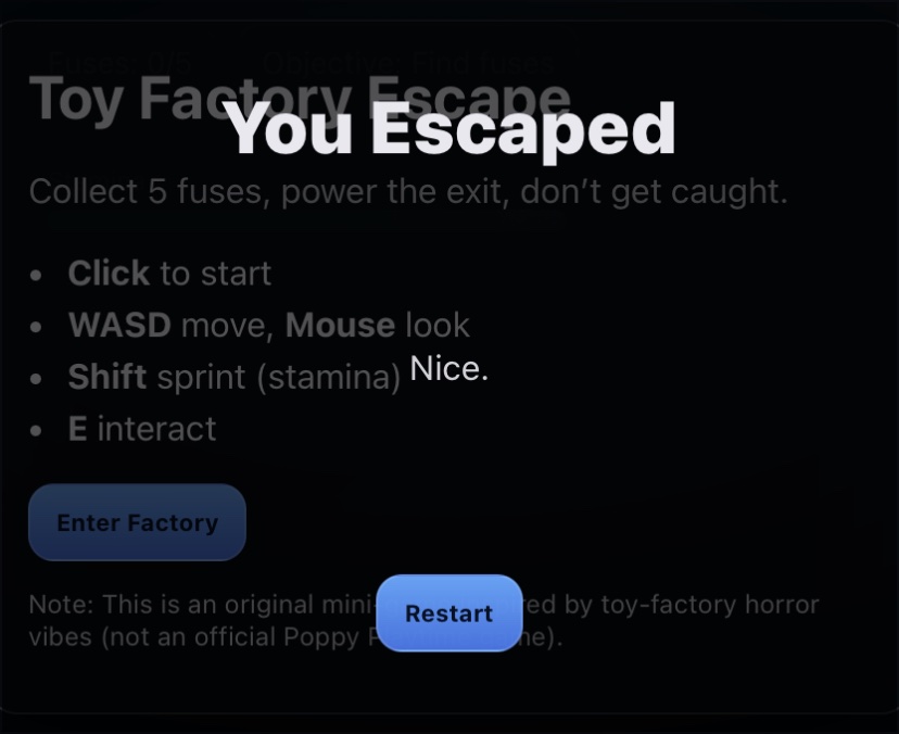 Toy Escape screenshot