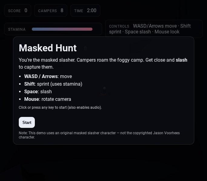Masked Hunt screenshot