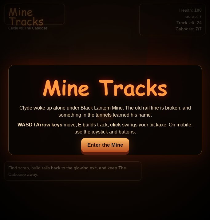 Mine Tracks screenshot