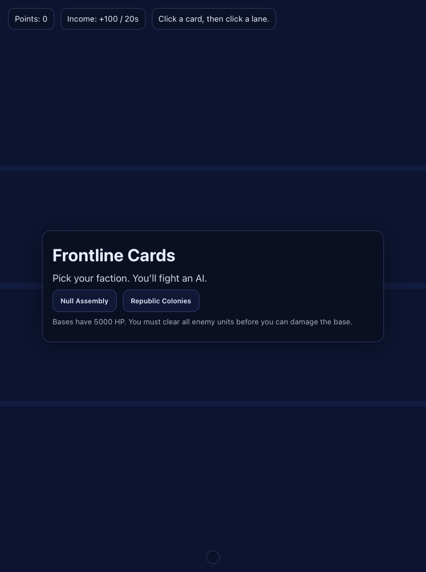 Frontline Cards