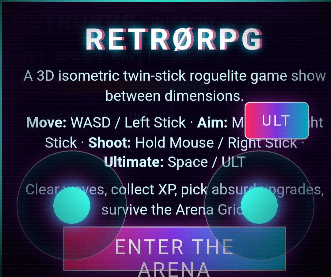 RetrøRPG screenshot