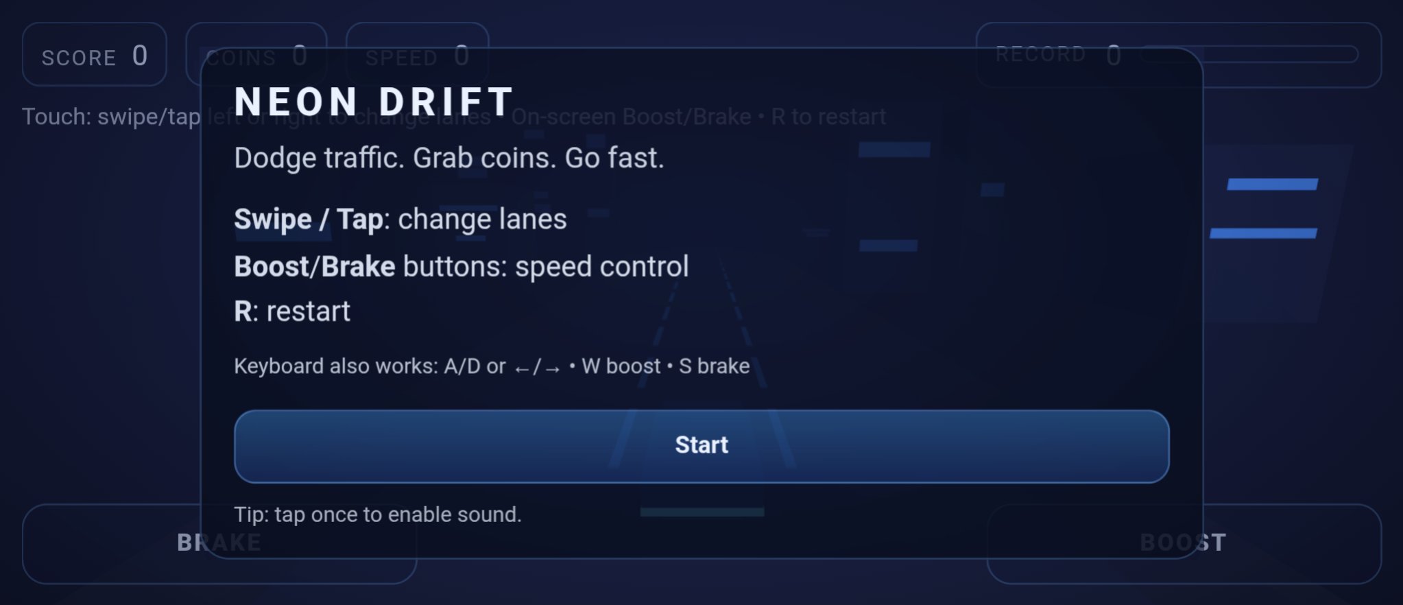 Neon Drift