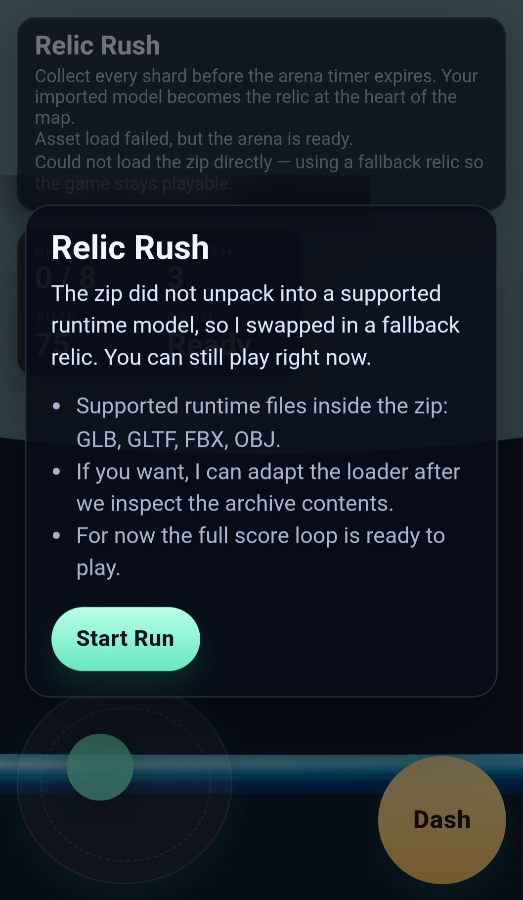 Relic Rush screenshot