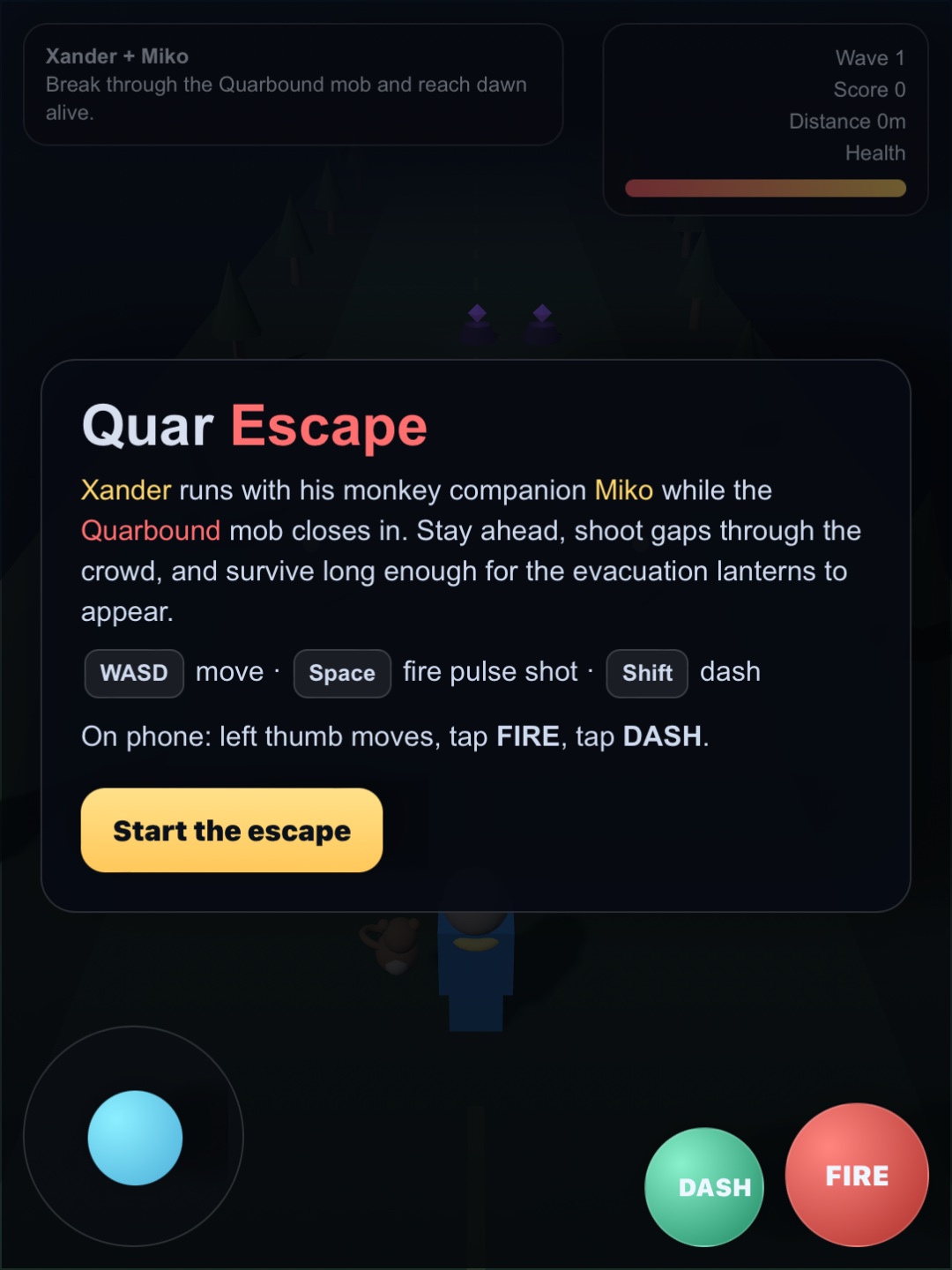 Quar Escape screenshot