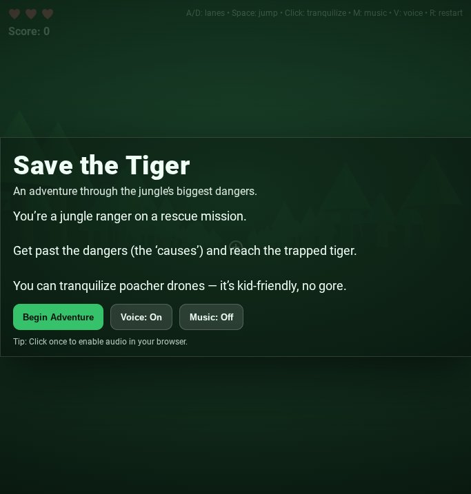 Save the Tiger