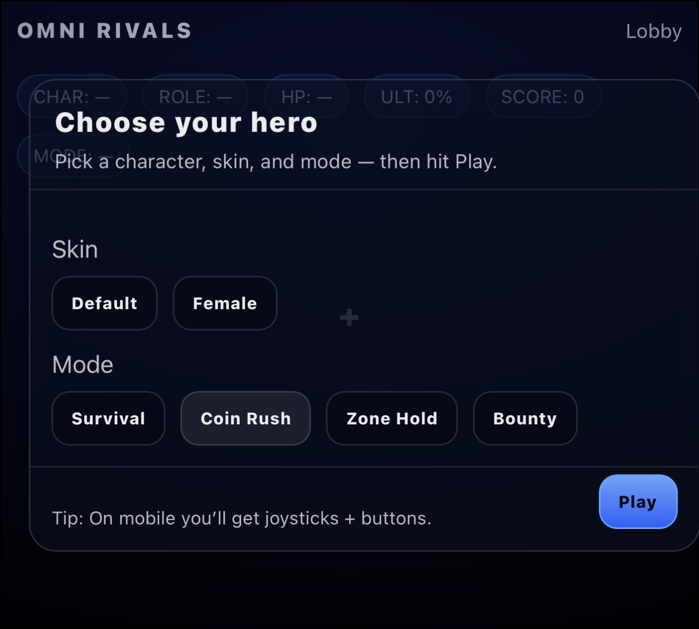 Omni Rivals screenshot