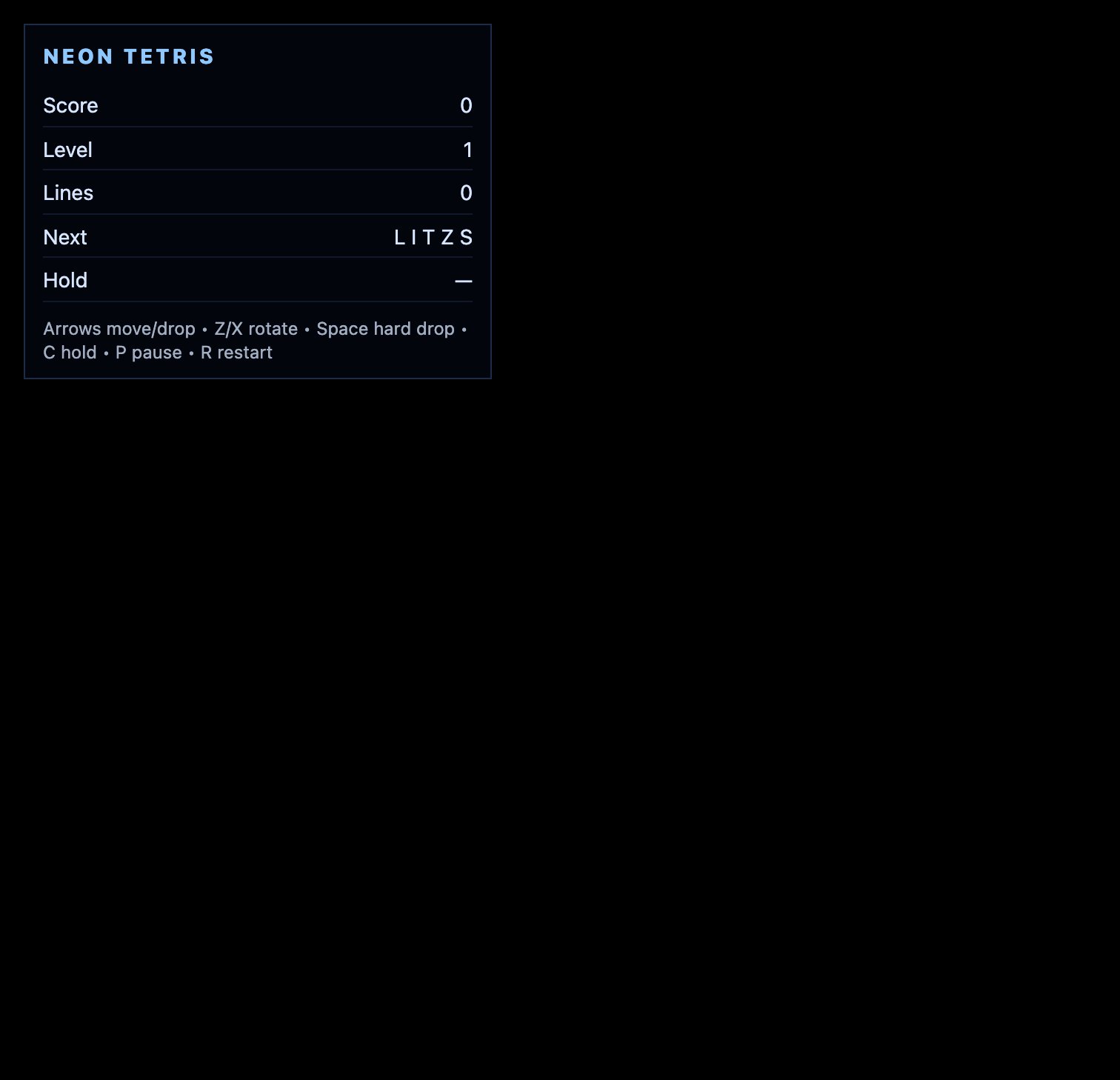 TetraGlow screenshot
