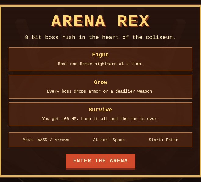 Arena Rex screenshot