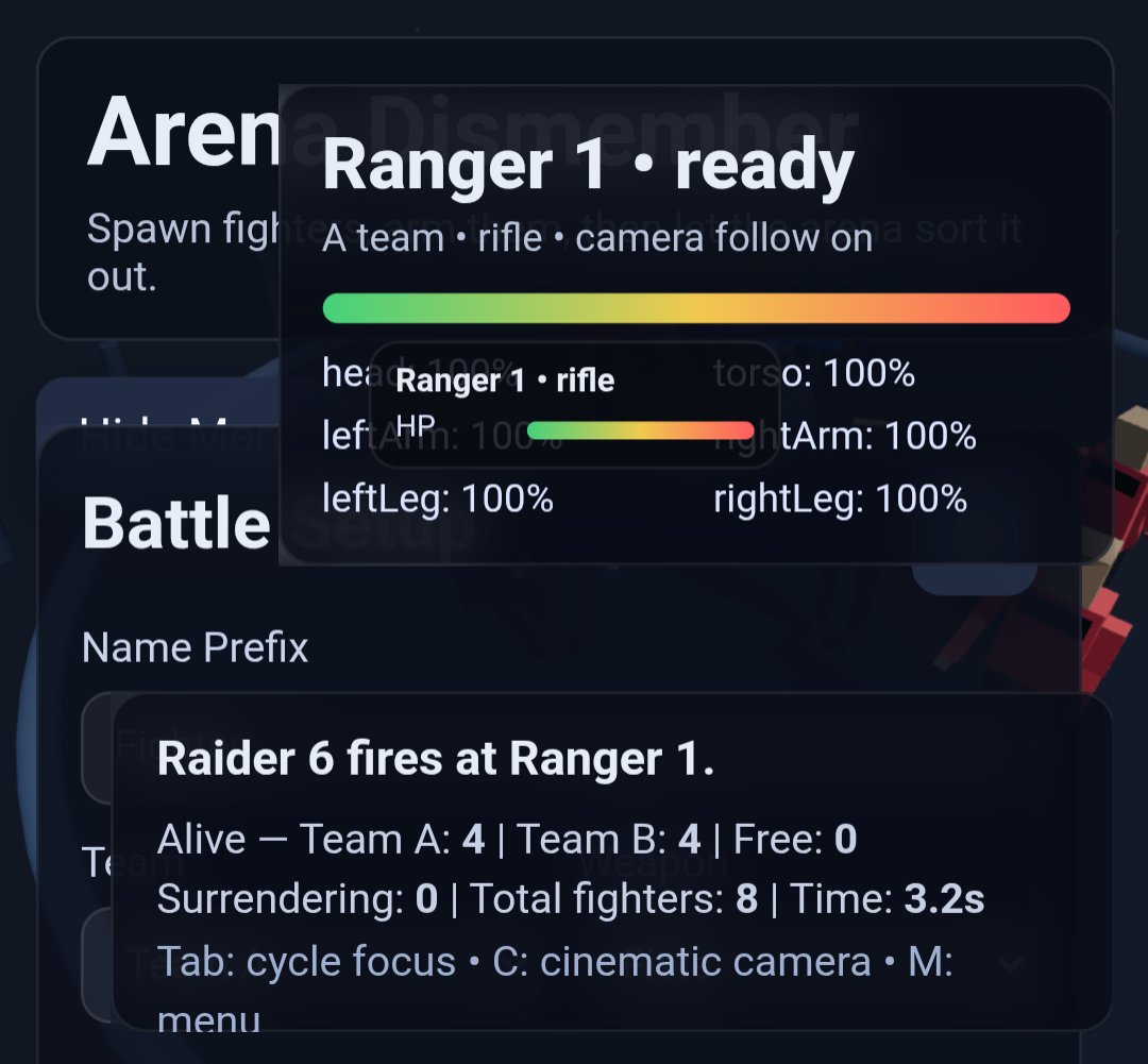 Arena Dismember screenshot