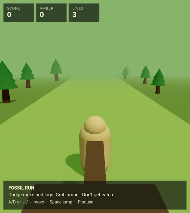 Fossil Run screenshot
