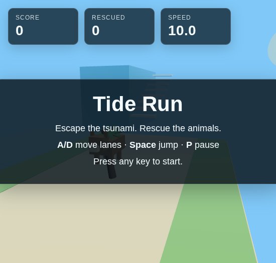 Tide Run screenshot