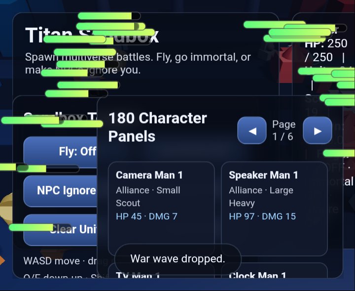 Titan Sandbox