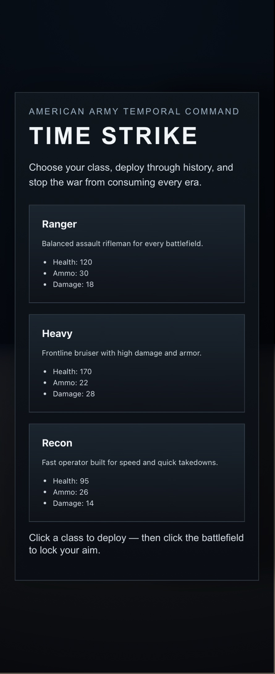 Time Strike screenshot