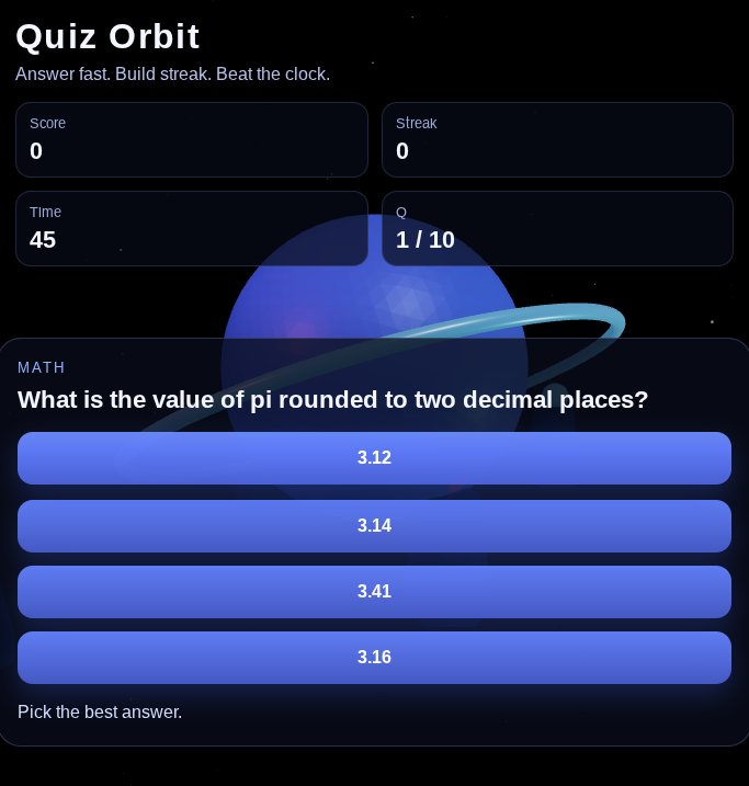 Quiz Orbit