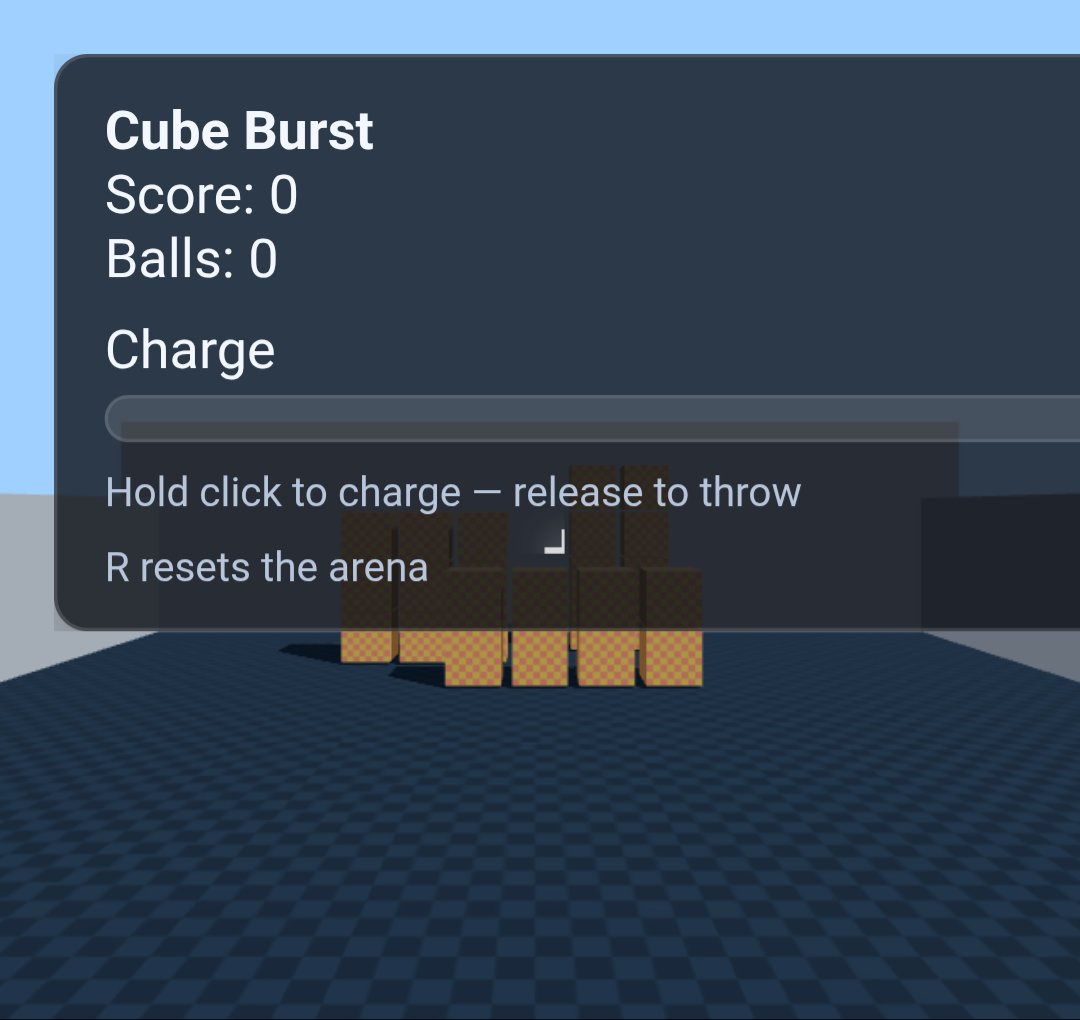 Cube Burst screenshot