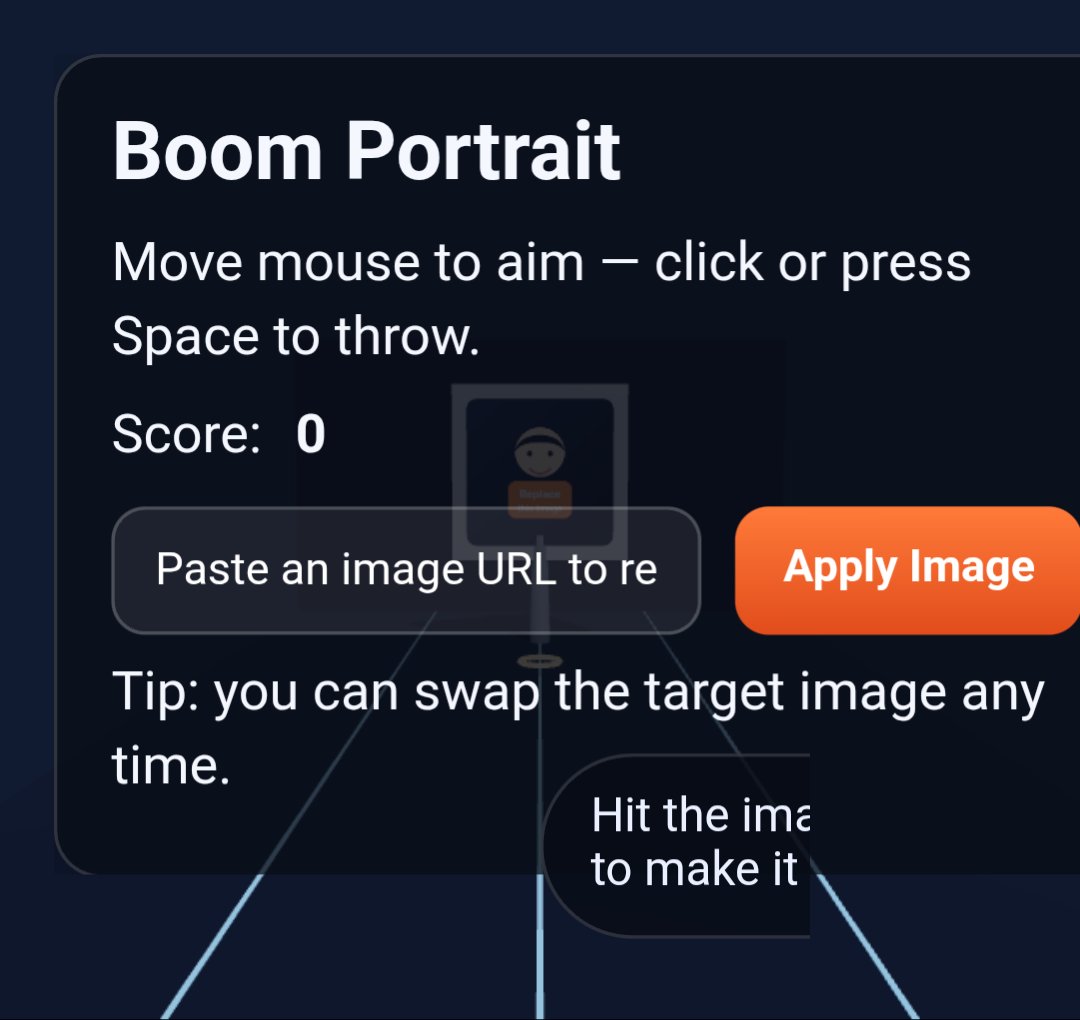 Boom Portrait