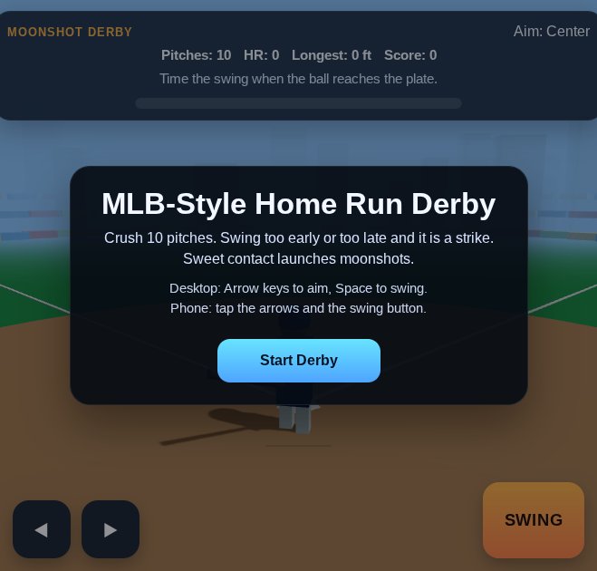 Moonshot Derby screenshot