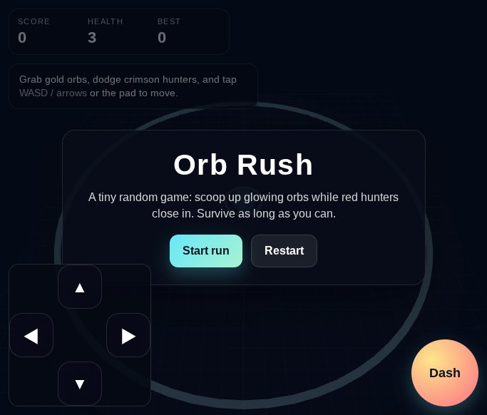 Orb Rush screenshot